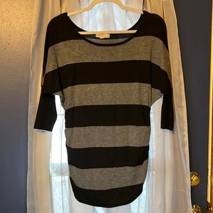 It’s Our Time Black and Gray Sweater